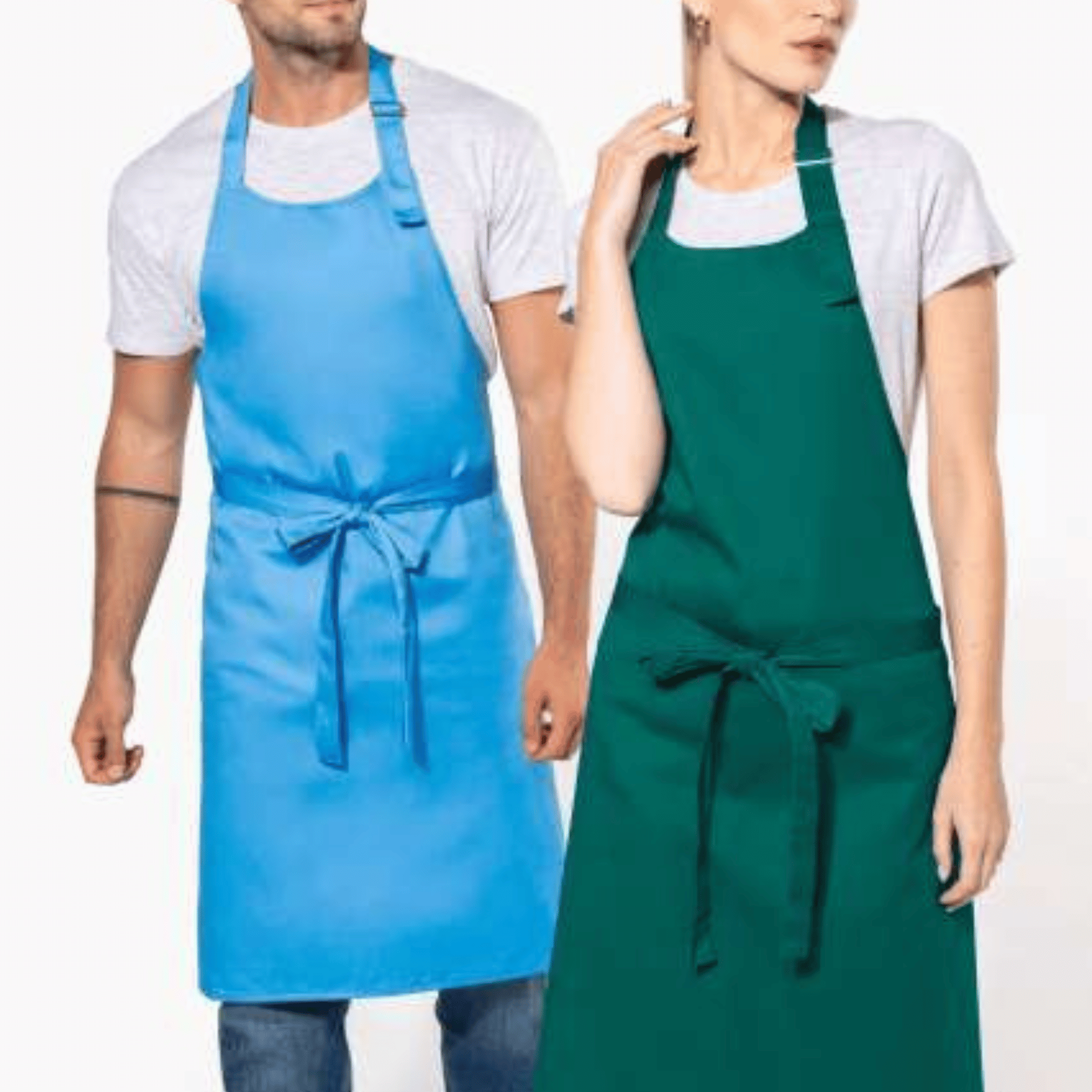 Egyedi kötény - KA8000 POLYCOTTON APRON WITHOUT POCKET