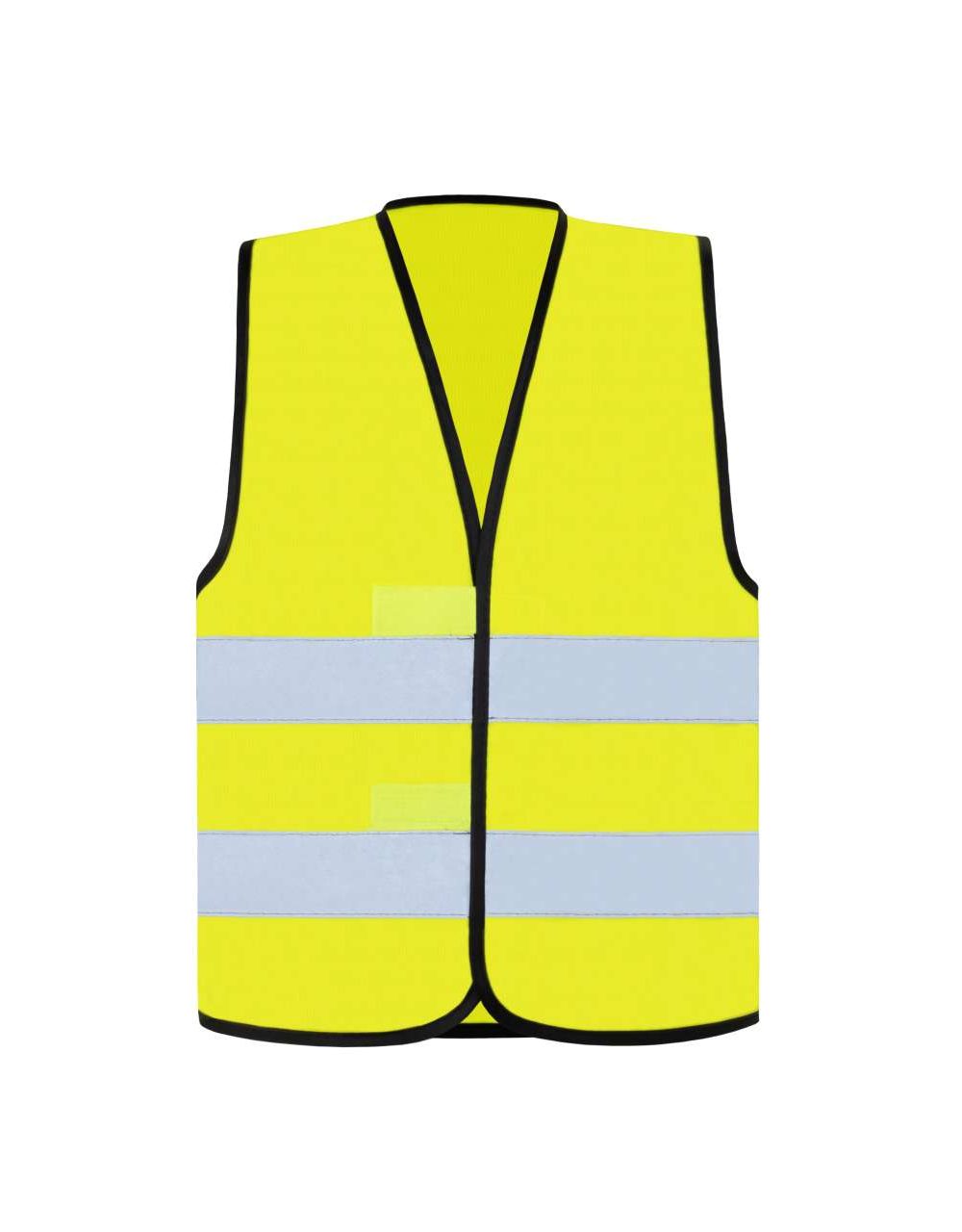 Egyedi láthatósági mellény - KXVW SAFETY VEST "WOLFSBURG" - BLACK HEM