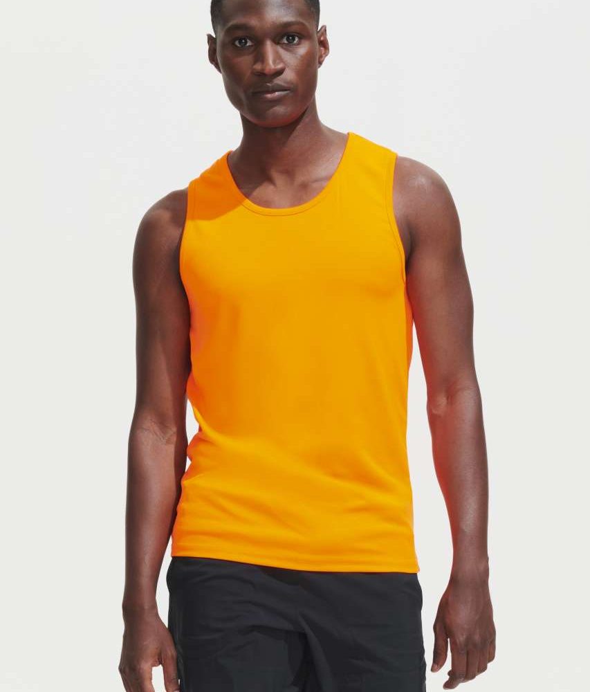 Egyedi technikai póló - SO02073 SOL'S SPORTY TT MEN - SPORTS TANK TOP