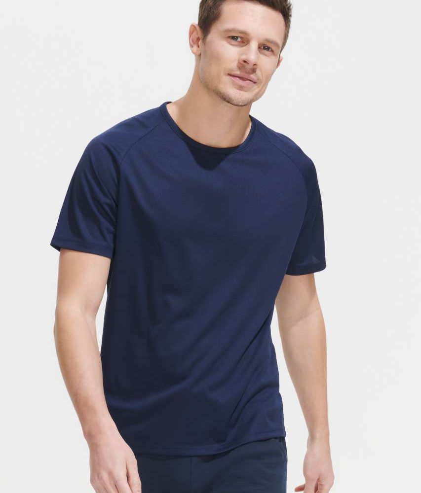 Egyedi póló - SO11939 SOL'S SPORTY - RAGLAN SLEEVED T-SHIRT