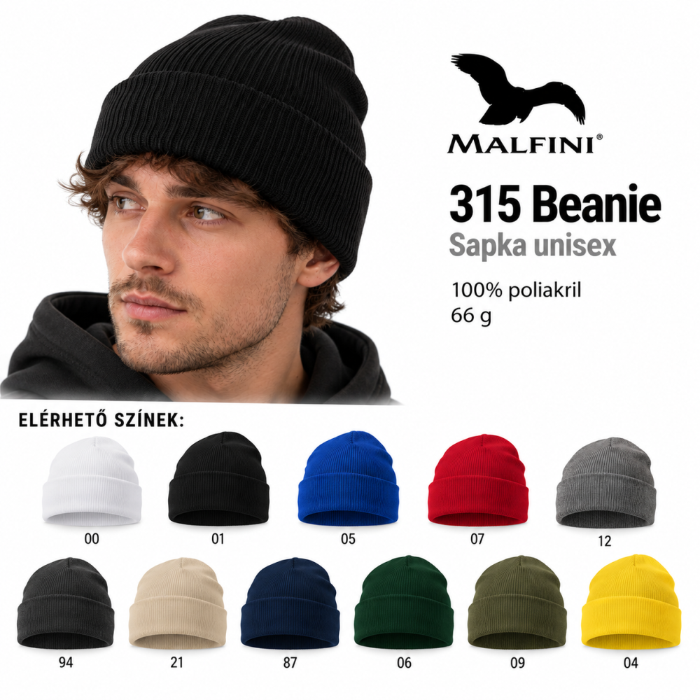 Malfini beanie Sapka