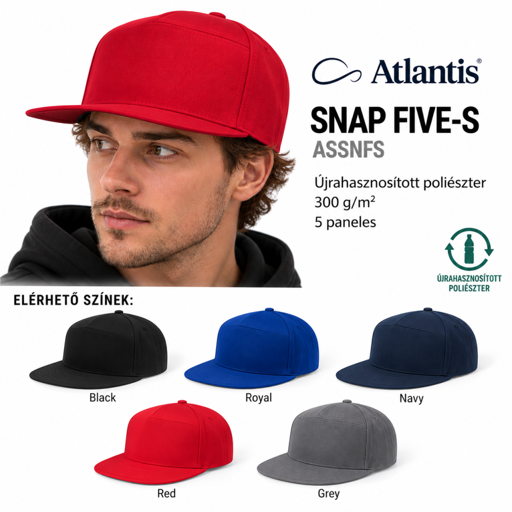 Atlantis five s Baseball Sapka