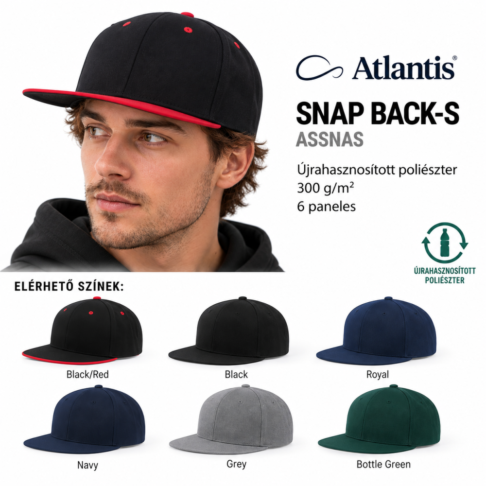 Atlantis back s Baseball Sapka
