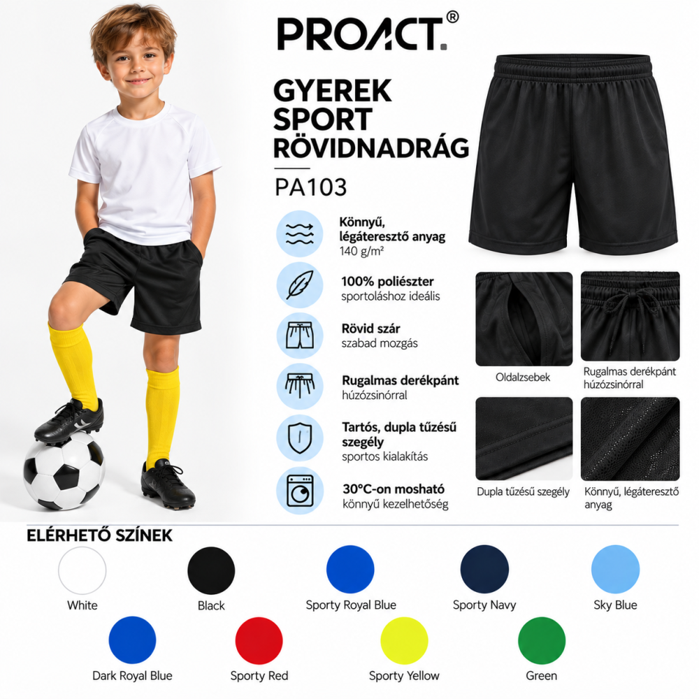 GYEREK SPORT RÖVIDNADRÁG