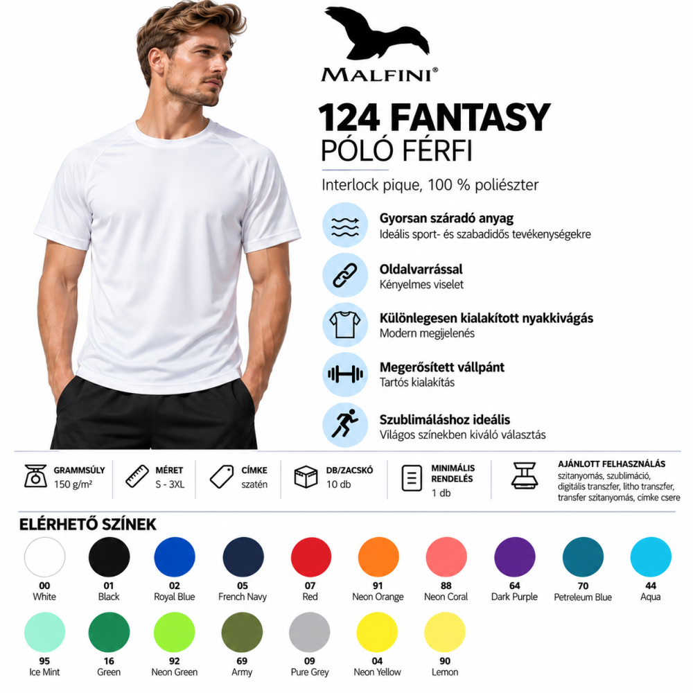 Fantasy 124 férfi póló