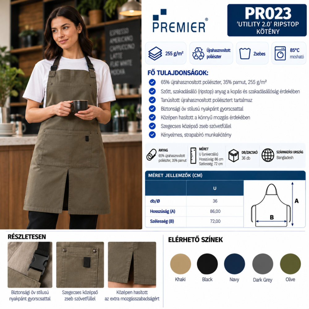 'UTILITY 2.0' RIPSTOP KÖTÉNY